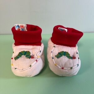 Eric Carle The Very Hungry Caterpillar Baby Slippers, baby size 3-12 months